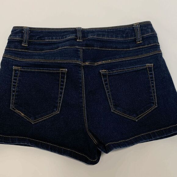 Blue Spice High Waist Denim Short Size 7 - Picture 2 of 5